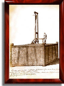 First document showing the guillotine